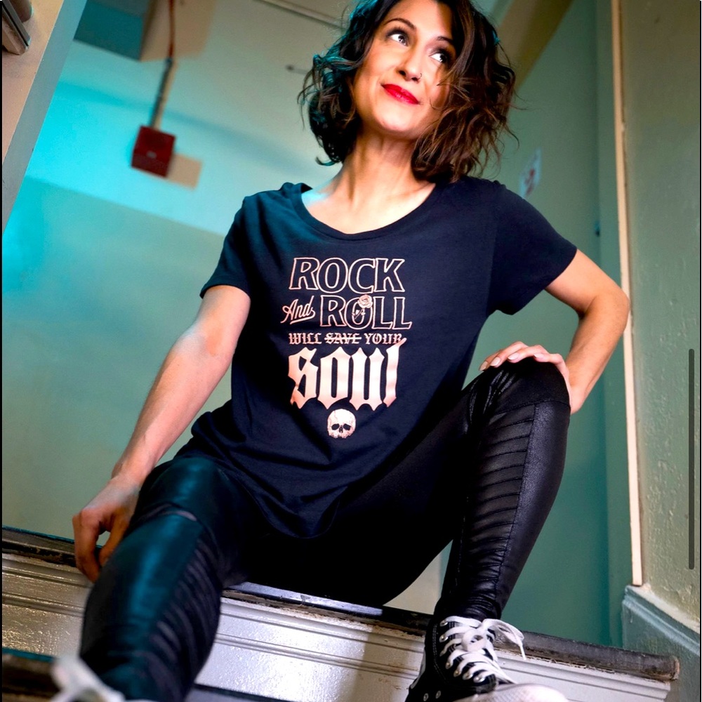 Sellout Life Rock and Roll Will Save Your Soul Tee; NWT, band punk rock
